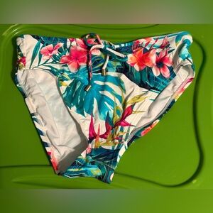Vince Camuto Tropical Floral Bikini Bottom - Multicolor